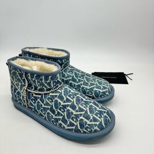 Australia Luxe Collective Men's Cosy X Short 🩵 Luxe Boots Shearling size 11 NWT